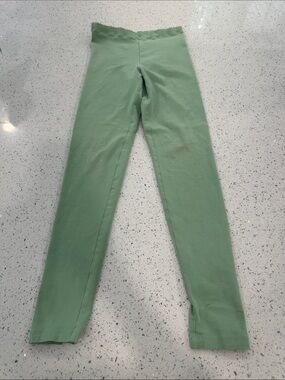 Tea Collection Sage Green Kids Leggings